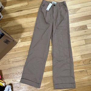 Urban outfitters brown plaid pants